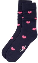 Thumbnail for your product : Happy Socks Heart Crew Sock