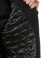 Thumbnail for your product : Perry Ellis Zip Front Wool Melton Portfolio Jacket