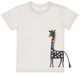 Thumbnail for your product : YELLOWSUB Giraffe Print Cotton T-Shirt & Pants