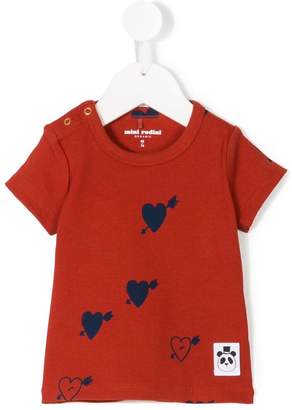 Mini Rodini heart print T-shirt