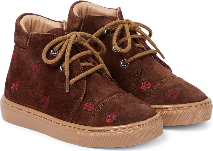 Petit Nord x Shirley Bredal Ladybug leather sneakers - ShopStyle Girls ...