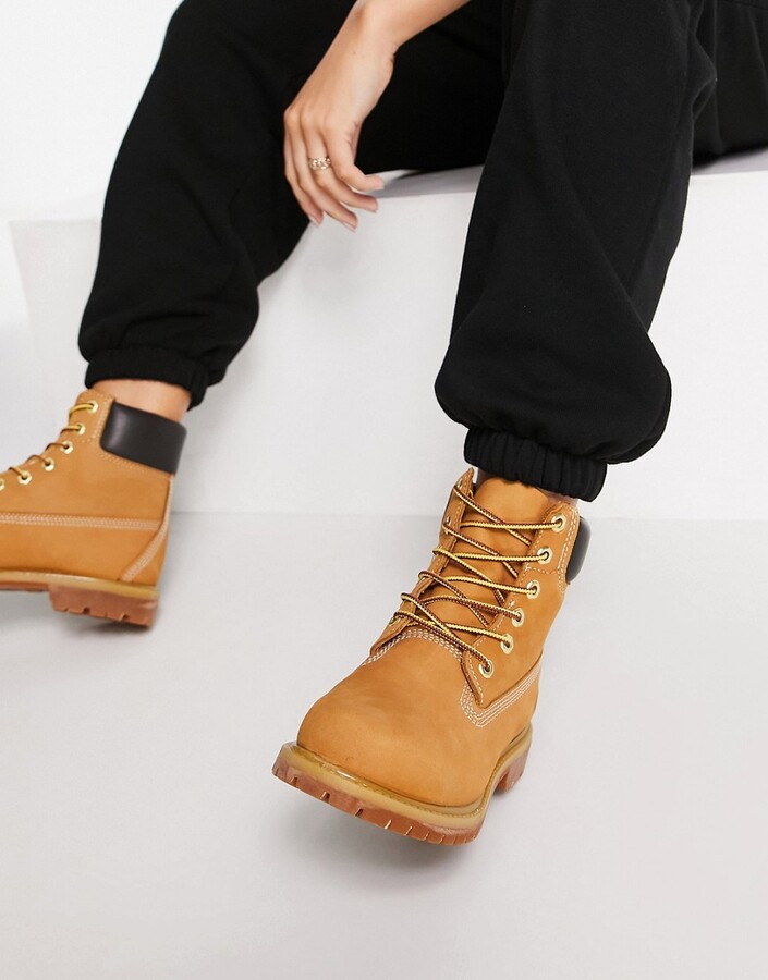 Timberland Boots Wheat | Shop the world's largest collection of fashion |  ShopStyle UK