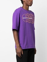 Thumbnail for your product : Youths in Balaclava logo-print detail T-shirt