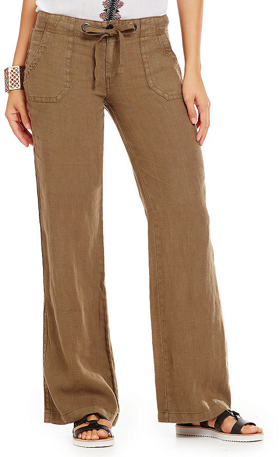 Sanctuary Beachcomber Linen Pants - ShopStyle Casual Trousers