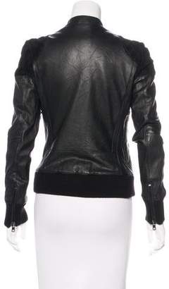 Surface to Air Fire Leather Jacket
