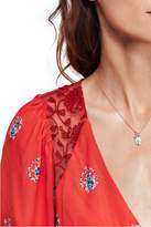 Thumbnail for your product : Free People Mockingbird Embroidered Mesh Inset Minidress