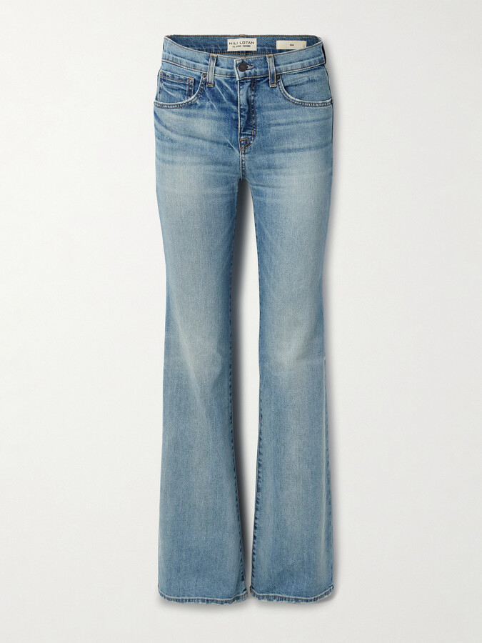 Nili Lotan Celia High-rise Straight-leg Jeans - Blue