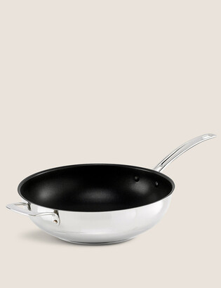 M's Stainless Steel 30cm Large Wok