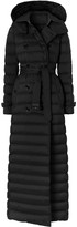 Thumbnail for your product : Burberry Logo Applique Detachable Hood Puffer Coat