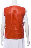 Thumbnail for your product : Reed Krakoff Leather Biker Vest
