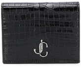 Thumbnail for your product : Jimmy Choo Hanne crocodile-effect wallet