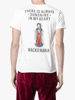 Wacko Maria Standard Crew Neck printed back T Shirt