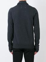 Thumbnail for your product : Maison Margiela buttoned roll neck jumper