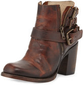 Thumbnail for your product : Freebird Bolo Triple-Buckle Ankle Boot, Cognac
