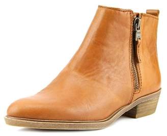 Lauren Ralph Lauren Shira Round Toe Leather Ankle Boot.