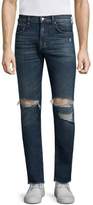 Thumbnail for your product : 7 For All Mankind Paxtyn Skinny-Fit Clean Pocket Distressed Jeans
