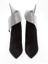 Thumbnail for your product : Aquazzura Night Fever 105 Crystal Embellished Ankle Boots - Womens - Black
