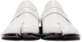 Thumbnail for your product : Maison Margiela White Tabi Advocate Loafers