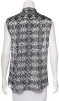 Thumbnail for your product : Theyskens' Theory Sleeveless Silk Top