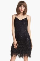 Thumbnail for your product : Pisarro Nights Embellished V-Neck Dress