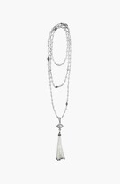 Thumbnail for your product : Lagos Luna Pearl Tassel Necklace