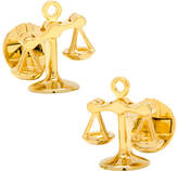 Thumbnail for your product : Cufflinks Inc. Moving Parts Gold Scales of Justice Cufflinks (Men's)