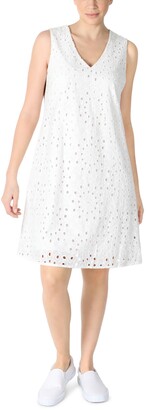 Robbie Bee Petite Lace Fit & Flare Dress