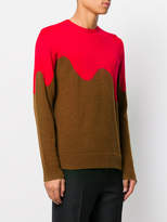 Thumbnail for your product : Cmmn Swdn contrast knitted sweater