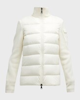Thumbnail for your product : Moncler Puffer Knit Cardigan