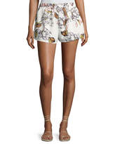 Thumbnail for your product : State Of Being Leafy Floral-Print Shorts