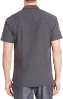 Thumbnail for your product : Howe Wellington Striped Short Sleeve Regular Fit Shirt