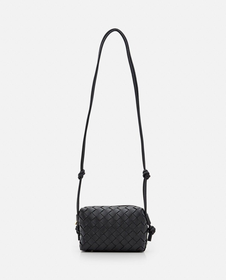 Bottega Veneta Mini Loop Leather Shoulder Bag - ShopStyle