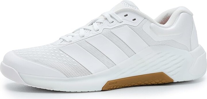 adidas Dropset 4 Power Trainer Training Shoes Women's Boots White/White/White : 8.5 B - Medium, Rubber