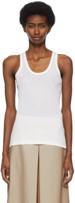White Silk Tank Top | Shop the world’s largest collection of fashion ...