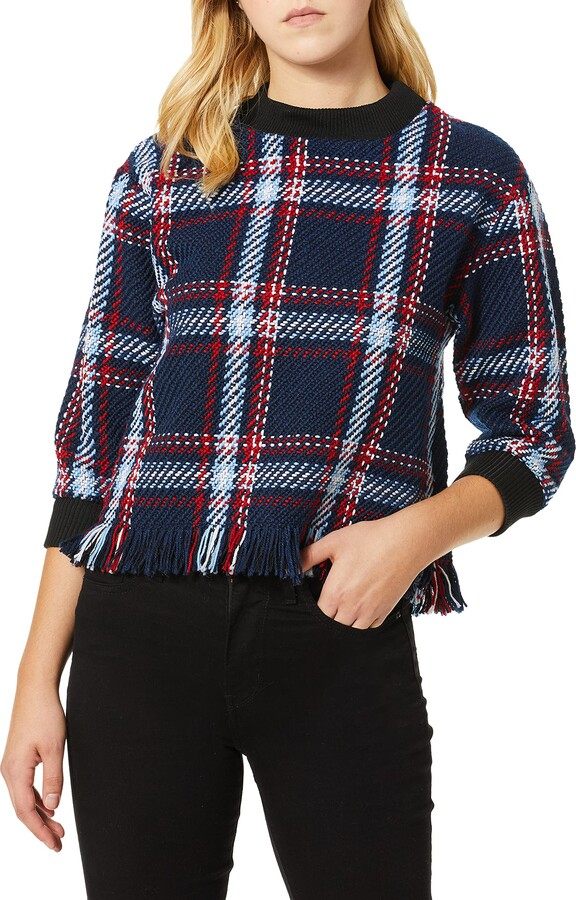 joa houndstooth sweater