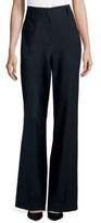 Thumbnail for your product : Akris Finja Flared Wool Pants
