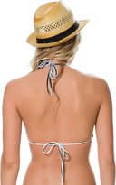 Thumbnail for your product : Tyler Rose Swimwear Eli Stripe Triangle Bikini Top