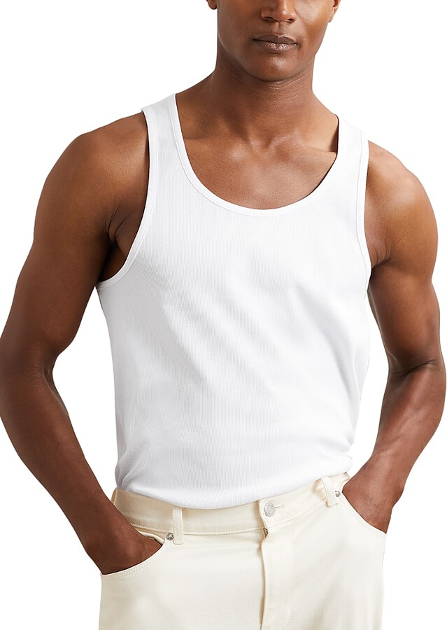 Reiss Jaden Ribbed Vest