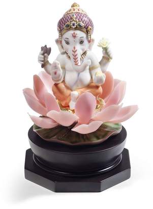 Lladro Padmasana Ganesha Figurine