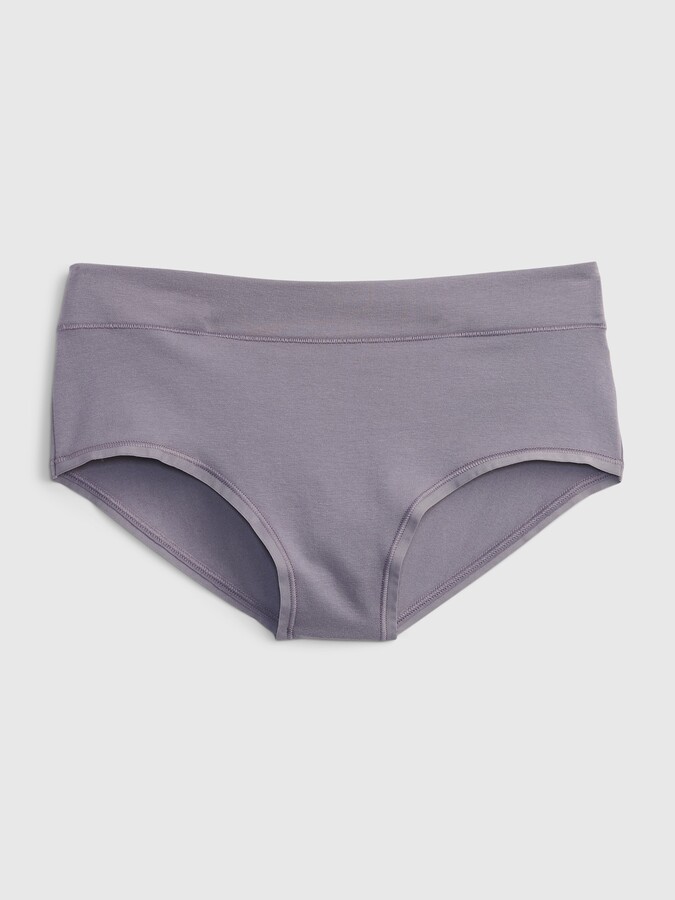 Gap Organic Stretch Cotton High Rise Hipster - ShopStyle Panties