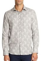 Thumbnail for your product : Saks Fifth Avenue Paisley Check Sportshirt