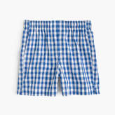 Thumbnail for your product : J.Crew Boys' gingham boxers
