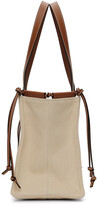 Thumbnail for your product : Loewe Off-White Canvas Small Cushion Tote