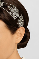 Thumbnail for your product : Jennifer Behr Hera Swarovski crystal-embellished headband
