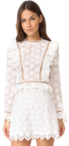 Thumbnail for your product : Zimmermann Divinity Wheel Frill Top