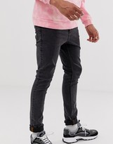 Thumbnail for your product : Cheap Monday tight skinny jeans in black terra