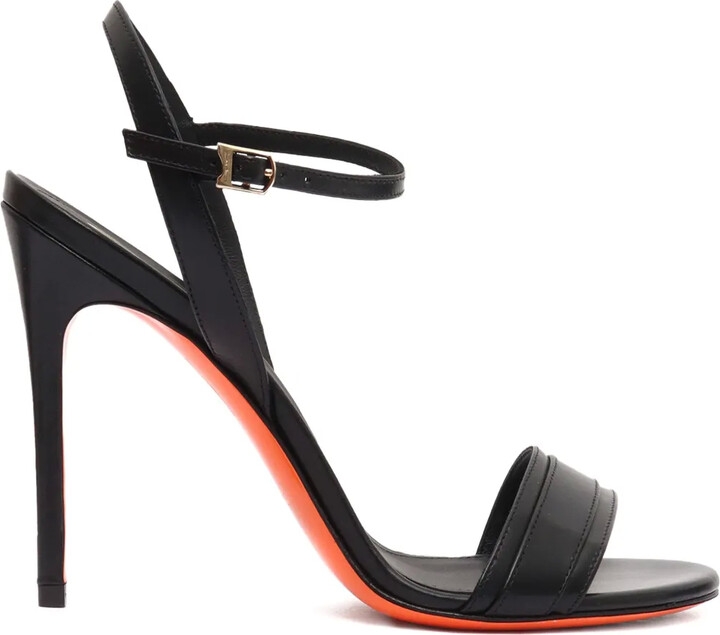 Santoni 105mm Ankle-Strap Heeled Sandals