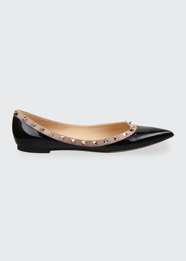low vamp ballet flats