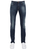 Thumbnail for your product : Dolce & Gabbana 18cm Gold Washed Denim Slim Fit Jeans