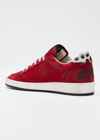 Thumbnail for your product : Golden Goose Leather Ball Star Sneakers